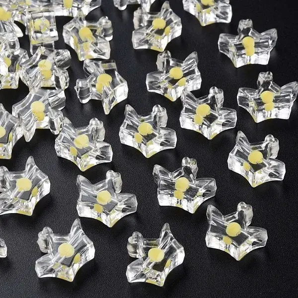 Transparent Acrylic Beads