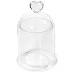 Heart Glass Dome Cover