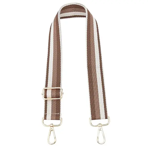 Stripe Pattern Polyester Bag Straps