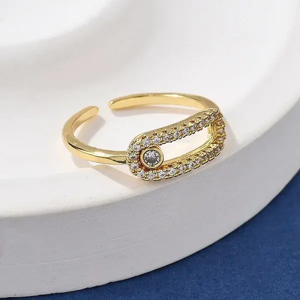 304 Stainless Steel Open Cuff Ring