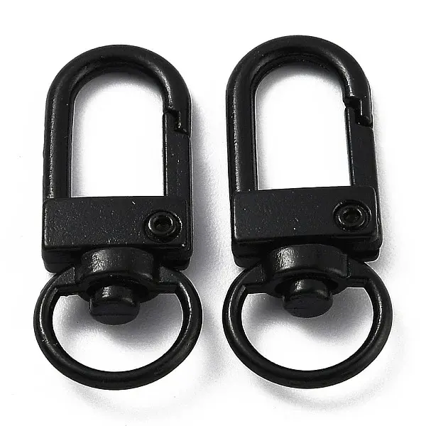Zinc Alloy Baking Paint Swivel Snap Hooks Clasps
