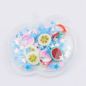 Quicksand Sequin Plastic Cabochons