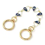 Alloy Evil Eye Enamel Link Bag Extender Chains