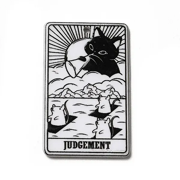 Tarot Theme Printed Acrylic Pendants