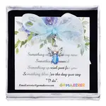 Angel Glass & Alloy Bride Bouquet Pendant Decoration