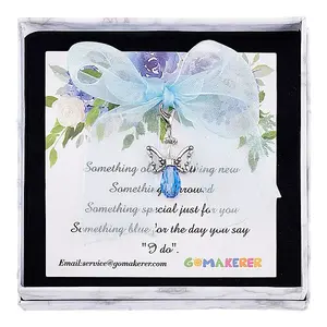 Angel Glass & Alloy Bride Bouquet Pendant Decoration