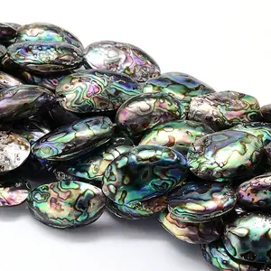 Natural Paua Shell Beads Strands