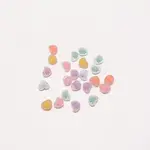 Frosted Transparent Acrylic Beads