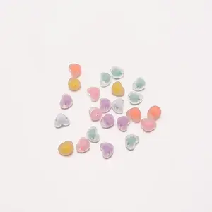 Frosted Transparent Acrylic Beads