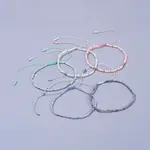Adjustable Nylon Thread Braided Beads Bracelets