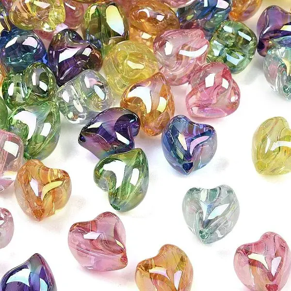 UV Plating Transparent Acrylic Beads