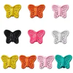 Spray Painted Alloy Beads