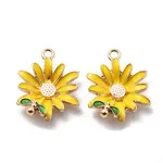 Alloy Enamel Pendants