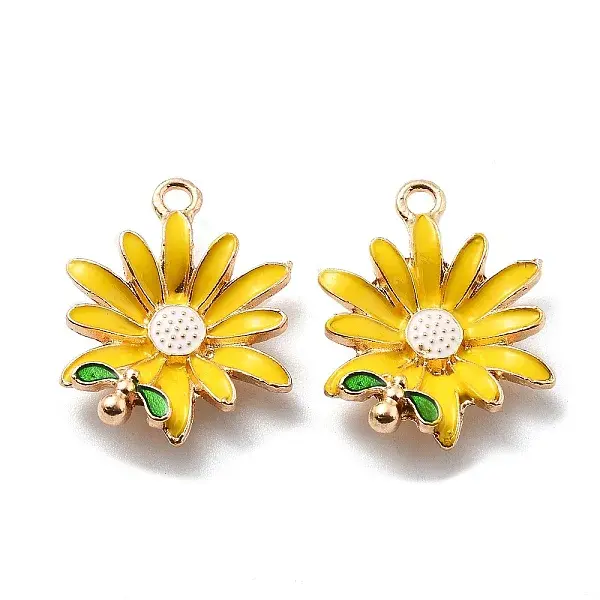 Alloy Enamel Pendants