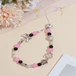 1Pc PVC Flower Mobile Straps