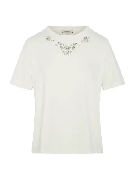 Morgan Tričko '261-DMARE'  šedobiela