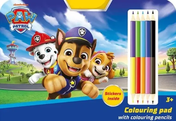 Kreslící set s pastelkami Tlapková patrola - Neuveden