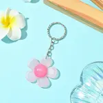 Flower Resin Keychain