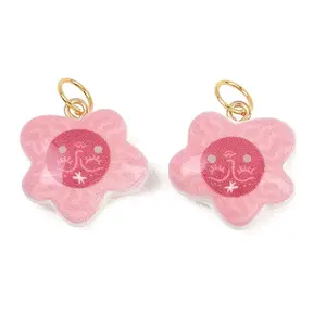 Printed Opaque Acrylic Pendants