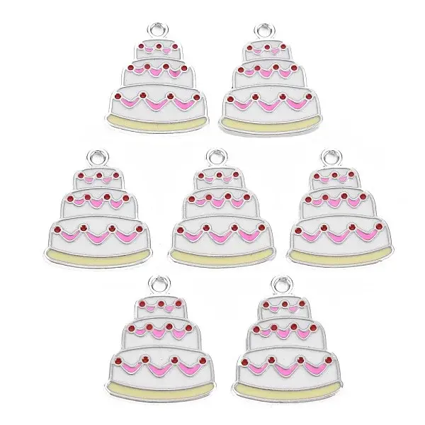 Alloy Enamel Pendants