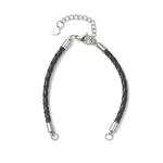 3MM Round Braided Leather Bracelet Making