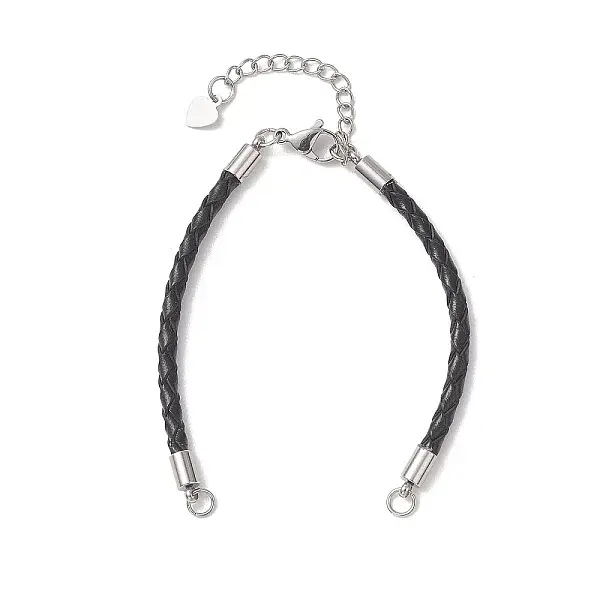 3MM Round Braided Leather Bracelet Making