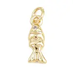 Rack Plating Brass Micro Pave Cubic Zirconia Pendants