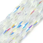 Transparent Electroplate Glass Beads