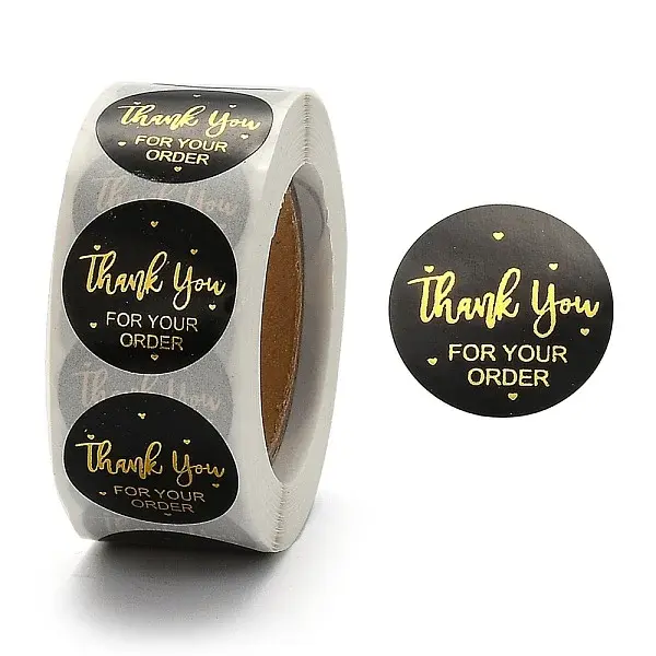 1 Inch Thank You Stickers
