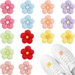 24Pcs 8 Colors Resin Shoe Decorations