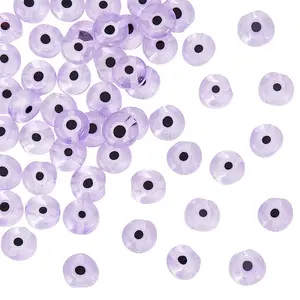 Handmade Evil Eye Lampwork Beads Strands