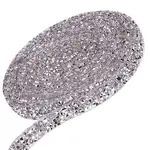 Glitter Resin Hotfix Rhinestone(Hot Melt Adhesive On The Back)