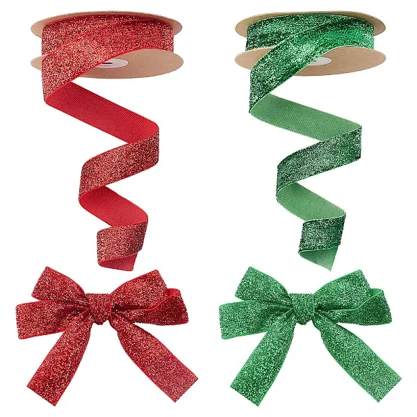 2Roll 2 Color Chinlon Ribbon