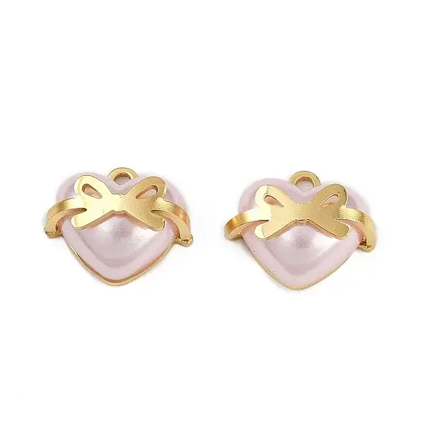 304 Stainless Steel Resin Charms