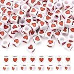 Opaque Acrylic European Beads