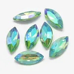 Pointed Back Glass Rhinestone Cabochons