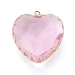 Transparent Glass Pendants