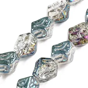 Electroplate Glass Beads Strands