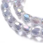 AB Color Plated Glass Beads