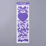 Bowknot & Heart Pattern Decorative Stickers Sheets