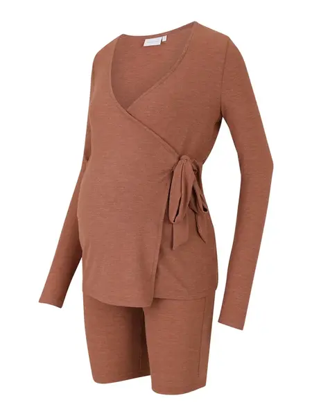 MAMALICIOUS Tepláková súprava  svetlohnedá