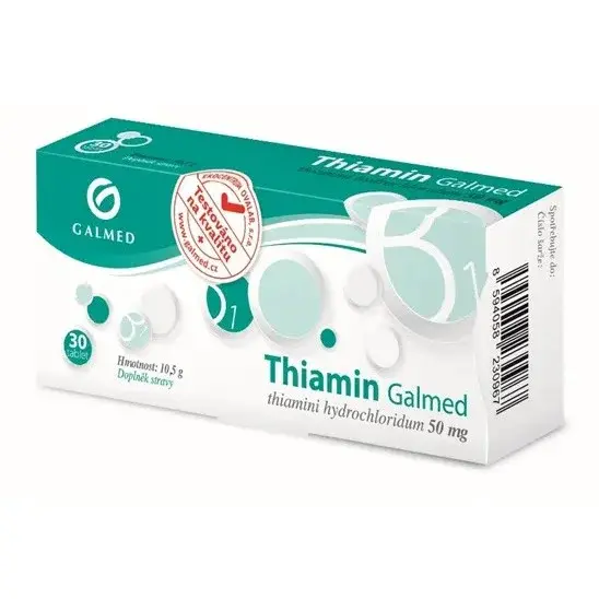 Thiamin 50mg 30 tablet Galmed