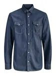 JACK & JONES Košeľa  modrá denim