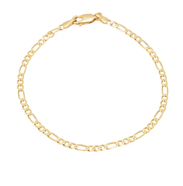 Soliter Zlatý náramek Figaro 261 115 0021 18 cm