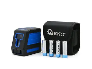 Laser křížový samonivelační, bateriový - GEKO