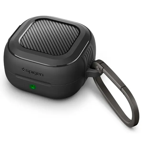 Spigen Rugged Armor pouzdro, Samsung Galaxy Buds 4 / 4 Pro, černé