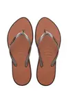 Žabky Havaianas SLIM POINT dámské, hnědá barva, 4149584.0727