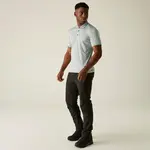 Pánské polo tričko regatta remex ii světle šedá 5xl