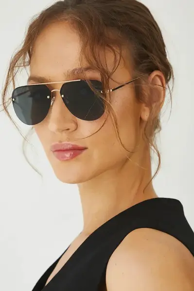 Sluneční brýle Medicine dámské, černá barva