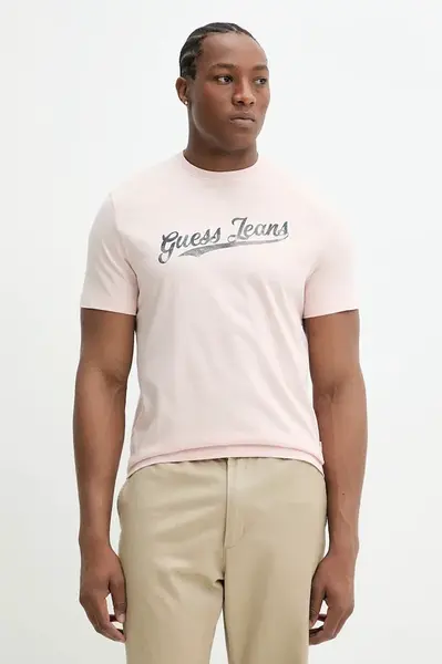 Bavlněné tričko Guess Jeans